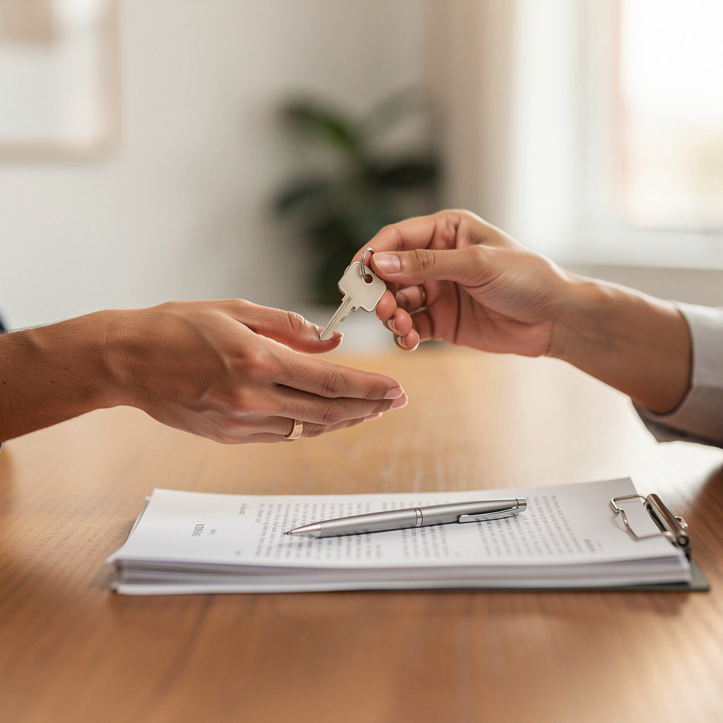 Karen Alvarez - Real Estate Agent discussing property values and trust with clients in Chula Vista, CA